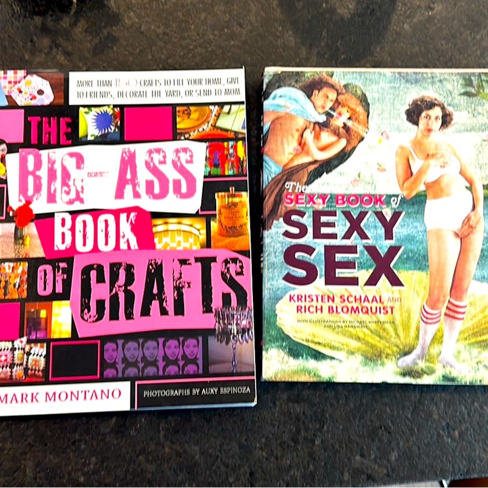 2 Coffee Table Books